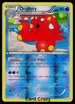 Octillery 33/162 Reverse Holo - XY - BREAKthrough Pokemon Card [Near Mint] - Image 1