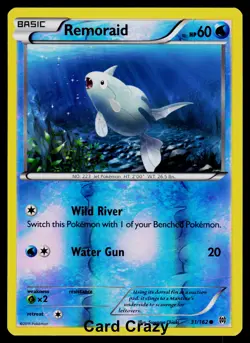 Remoraid 31/162 Reverse Holo - XY - BREAKthrough Pokemon Card [Near Mint] - Image 1