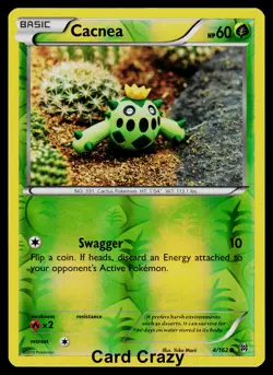 Cacnea 4/162 Reverse Holo - XY - BREAKthrough Pokemon Card [Near Mint] - Image 1