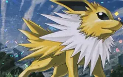 Pokemon Card - Jolteon 003/017 - Pop Series 3 - Holo - MP - Full Swirl 🌀 - Image 2