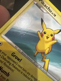 Pokemon Card- Pikachu 015/017 - Pop Series 9 Regular - MP - Image 2