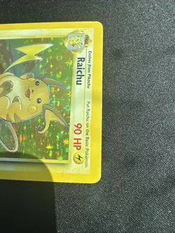 Pokemon Card - Raichu 14/62 - Fossil - Holo - 1st Edition - MP - Image 3