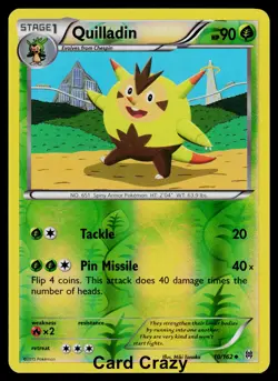 Quilladin 10/162 Reverse Holo - XY - BREAKthrough Pokemon Card [Near Mint] - Image 1