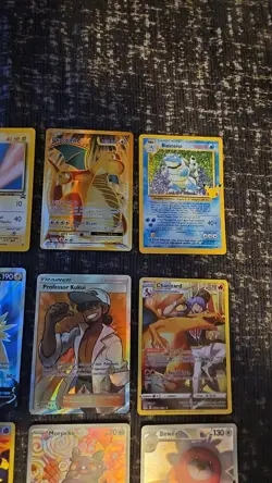 Pokemon 12 Card Lot. Rare Black Star Promo Articuno And Pikachu. Full Arts. Mega - Image 3