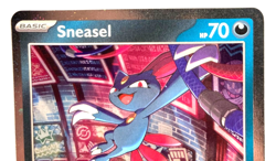Pokemon Sneazel Cosmos Holo (Black Star Promo)+ FREE extra Rare card! - Image 2