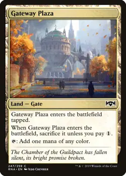 Magic the Gathering: Gateway Plaza 4x playset (Mixed Sets) - Image 1