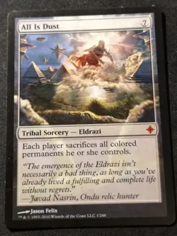 All Is Dust - Rise Of The Eldrazi - MTG - EN - LP - Image 1