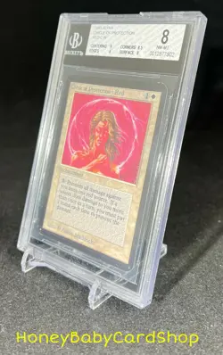 MTG Limited Edition Alpha 1993 Circle of Protection: Red BGS 8.0Q++ NM/MT 93/94 - Image 3