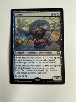 1x Deceit NM-Mint, English Lorwyn Eclipsed MTG Magic - Image 1
