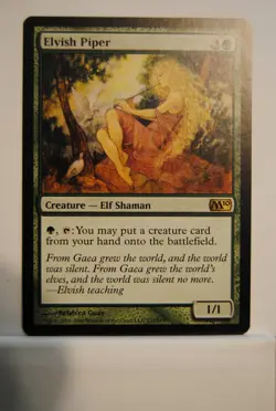 Magic 2010 Core Set M10: Elvish Piper 177/249 NM - Image 1