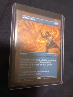 mana drain borderless NM Double Masters - Image 2