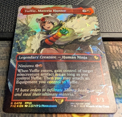 YUFFIE, MATERIA HUNTER Chocobo Track Foil - Final Fantasy MTG Magic - Image 2
