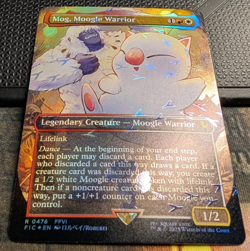 MOG, MOOGLE WARRIOR Chocobo Track Foil - Final Fantasy MTG Magic: the Gathering - Image 2