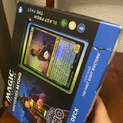 NEW MTG Magic The Gathering Doctor Who Commander Deck Blast From The Past Sealed - Image 2