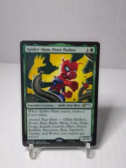 Spider -Ham Peter Porker 2025 Wizards Of The Coast Marvel - Image 1