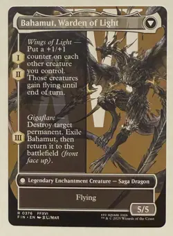 Dion, Bahamut's Dominant Borderless - Final Fantasy MTG - Image 2