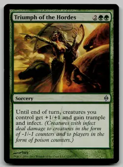 Triumph of the Hordes U New Phyrexia 123 NM - Image 1