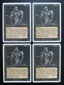 Revised 3rd Edtion MTG Playset Hypnotic Specter Magic - Image 1