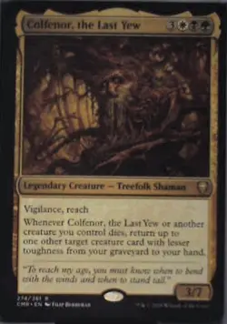 Colfenor, the Last Yew - Commander Legends: #274, Magic: The Gathering Nm C277 - Image 1