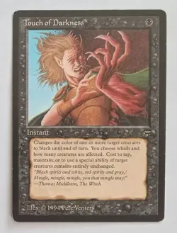 Magic MTG - Touch of Darkness - Legends English - LP - Image 1