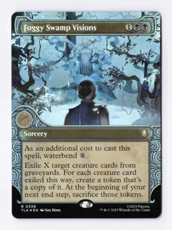 Foggy Swamp Visions (Showcase) (Foil) 339 (R) MTG Avatar: The Last Airbender TLA - Image 1