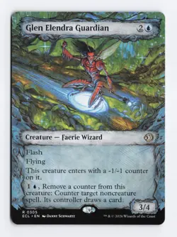 glen elendra guardian showcase #0305 rare - Magic: The Gathering ECL near mint - Image 1
