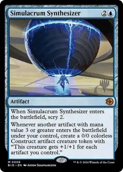 Simulacrum Synthesizer - Promo BIG NM MTG - Image 1