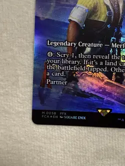 MTG Tidus, Zanarkand Fayth Foil #0058 - Final Fantasy Showcase Triton Hero - Image 5