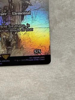 MTG Final Fantasy English The Cloudsea Djinn Showcase 0016 Foil - Image 4