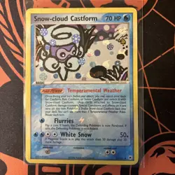 Snow-cloud Castform 25/101 Rare Hidden Legends Reverse Holo Pokemon Card - Image 1