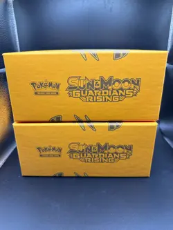 2x Pokemon - Sun & Moon: Guardians Rising Bundle Box *Empty/Storage* - Image 2