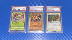 Pokemon Amazing Rare PSA 10 Sequential SET Rayquaza, Celebi, Zamazenta - Image 1