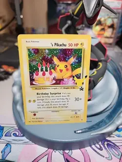 Pokemon TCG Birthday Pikachu Trading Card #24 Celebrations Classic Collection #2 - Image 1