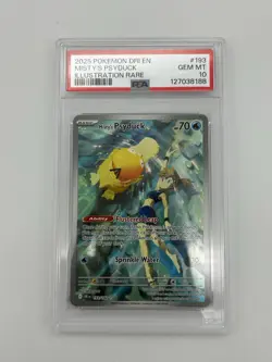 Pokemon TCG Misty's Psyduck Destined Rivals 193/182 Psa 10 Gem Mint - Image 1
