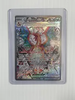 Pokemon TCG Charizard ex SV03: Obsidian Flames 223/197 Holo Special Illustration - Image 1