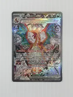 Pokemon TCG Charizard ex SV03: Obsidian Flames 223/197 Holo Special Illustration - Image 2