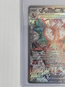 Pokemon TCG Charizard ex SV03: Obsidian Flames 223/197 Holo Special Illustration - Image 4
