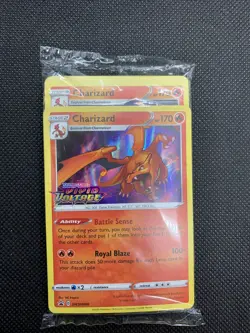 Pokemon Charizard Vivid Voltage Prerelease Promo SEALED Pack SWSH066 - Image 1