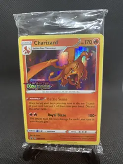 Pokemon Charizard Vivid Voltage Prerelease Promo SEALED Pack SWSH066 - Image 2