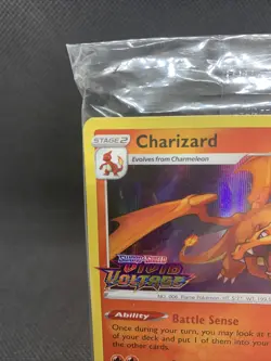 Pokemon Charizard Vivid Voltage Prerelease Promo SEALED Pack SWSH066 - Image 3