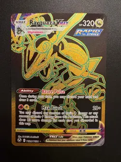 Pokemon TCG Rayquaza Vmax Tg 29/30 Silver Tempest Trainer Gallery - Image 1