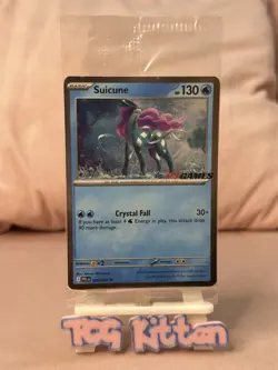 Suicune - 026/094 - Phantasmal Flames SEALED EB GAMES Promo - Pokemon -TCGKITTEN - Image 1