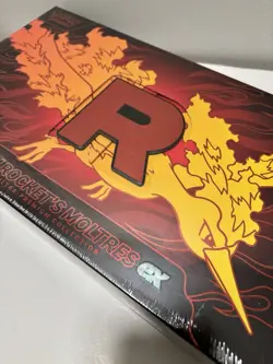 Team Rocket's Moltres Ex UPC Ultra Premium Collection Pokemon TCG New/Sealed ✅ - Image 5