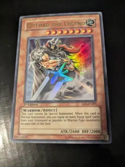 YU-GI-OH GILFORD THE LEGEND SD5 1ST EDITION LP/MP - Image 1