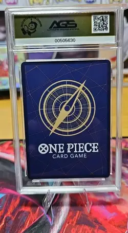 One Piece CCG Boa Hancock Legacy of the Master SR OP12-014. AGS GEM-MT 10 - Image 2