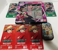 Bandai One Piece TCG: Illustration Box Volume3BUNDLE+OP10 Tin+3 OP13+2 OP12 - Image 1