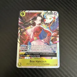Boa Hancock SR OP14-112 The Azure Sea's Seven English One Piece TCG Super Rare - Image 1
