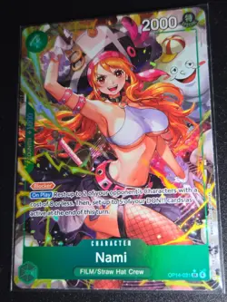 Nami SR Alt Art OP14-031 - OP14 The Azure Sea's Seven - One Piece TCG - Image 1
