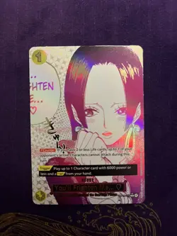 One Piece OP14-118 SP Alt Art “You’ll Frighten Me.” English NM - Image 1