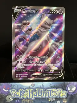 Pokemon Card Mewtwo V SWSH229 Sword & Shield Promo Holo Rare NM - Image 1